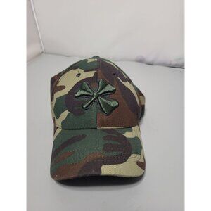Zephyr Green Camouflage Camo Fighting Irish Notre Dame Fitted Hat, M/L